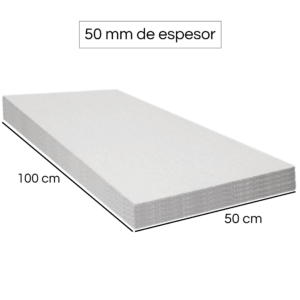 PLANCHA PLUMAVIT 50MM 50X100