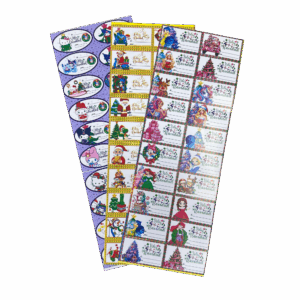 DE PARA NAVIDAD X UNID ADHESIVA