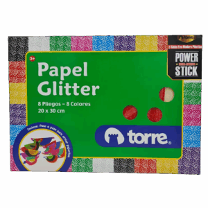 ESTUCHE PAPEL GLITTER IMAGIA