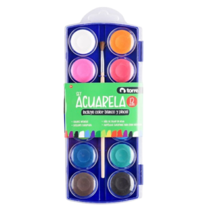 ACUARELA 12 COLORES 1148