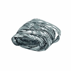 ALAMBRE FORRADO PLATEADO X10MT