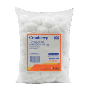 ALGODON EN TORULAS 1.0 BLANCO