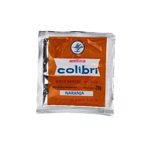 ANILINA EN FRIO 803 NARANJA 20 GR COLIBRI