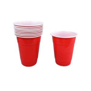 VASO ROJO 500 CC X10 UNID