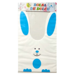 BOLSA CONEJO CELESTE