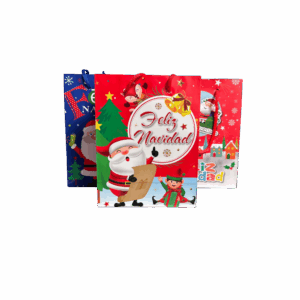 BOLSA DE NAVIDAD 12X15X6  MINI