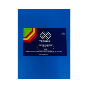 CARTULINA FLUORECENTE AZUL
