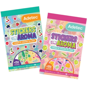 BLOCKS DE STICKERS 850 NOTAS C/AROM