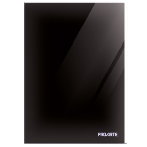 CARPETA PLASTIFICADA C/ACO NEGRA