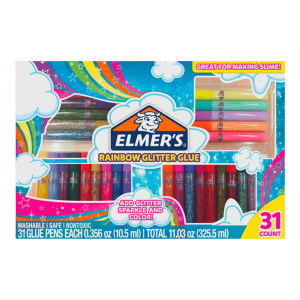 GLITER GLUE SET 31 UNID ELMER