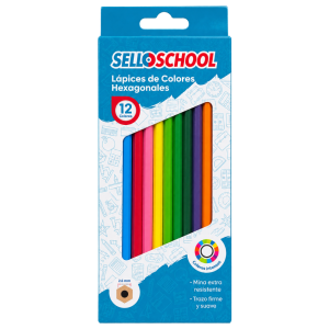 LAPIZ 12 COLORES LARGO SELLOPENCIL