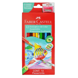 LAPIZ ACUARELABLE 12 COLORES