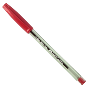 LAPIZ PASTA PTA.GRUESA ROJO