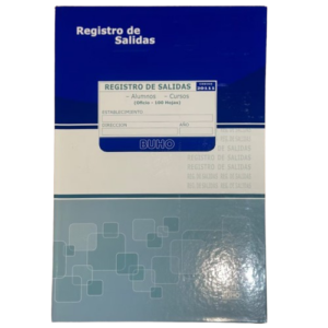 LIBRO 20111 REGIST. SALI ALUM 100 H