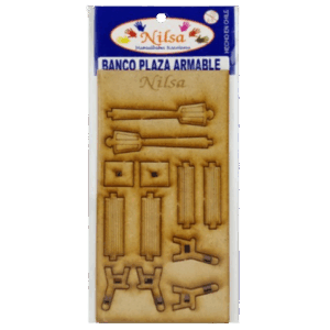 MUEBLE PARA MAQUETA BANCO PLAZA