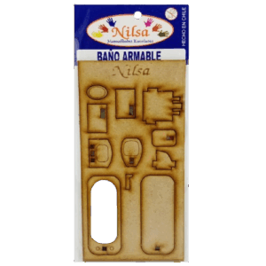 MUEBLE PARA MAQUETA BANO