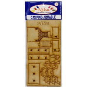 MUEBLE PARA MAQUETA CAMPING