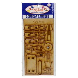 MUEBLE PARA MAQUETA COMEDOR