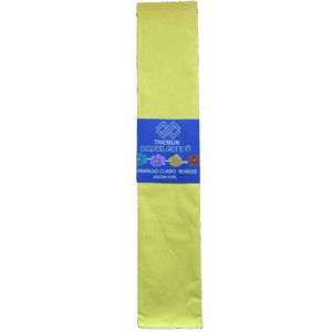 PAPEL CREPE AMARILLO CLA 50X200 005