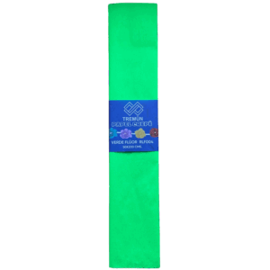 PAPEL CREPE FLUOR VERDE 004