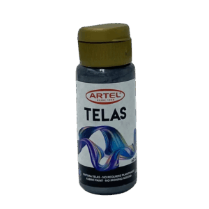 PINTURA DE TELA 60 ML 321 NEGRO MET