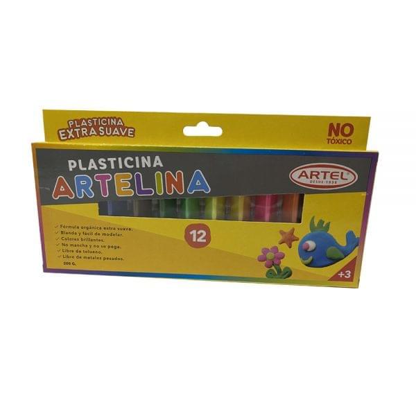 PLASTICINA TRIANGULAR 12 COLORES