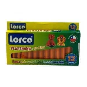 PLASTICINA X COLOR NARANJA