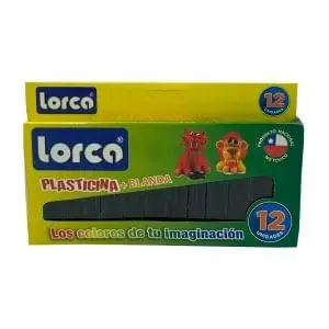 PLASTICINA X COLOR NEGRA