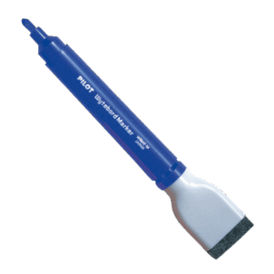 PLUMON DE PIZARRA C/BORRADOR AZUL PILOT