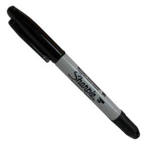 PLUMON MARCADOR DOBLE PUNTA NEGRO