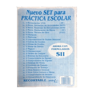 SET DE PRACTICA ESCOLAR