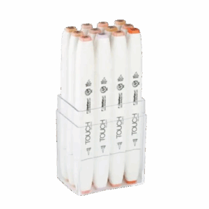 SET TOUCH TWIN BRUSH 12 PIEL