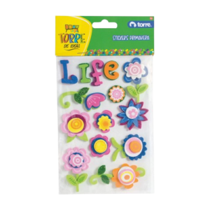 STICKER GOMA EVA PRIMAVERA