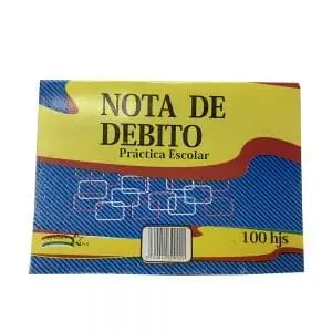 TALONARIO NOTA DE DEBITO