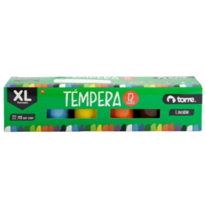 TEMPERA 12 COLORES XL