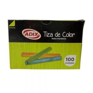 TIZA COLOR 100 UNID CAJA GRANDE