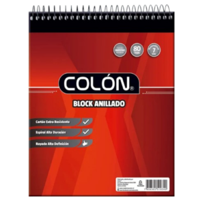 BLOCK ANILLADO UNIVERSITARIO 7MM