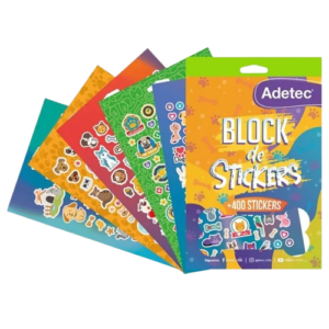 BLOCKS DE STICKERS 831 MASCOTAS
