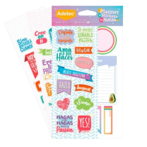 BLOCK DE STICKERS PLANNER 842 NOTAS