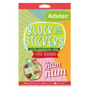 BLOCKS DE STICKERS 830 NAM NAM