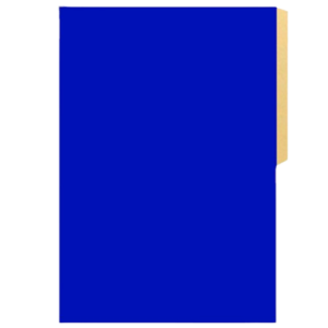 CARPETA CARTON OFICIO AZUL