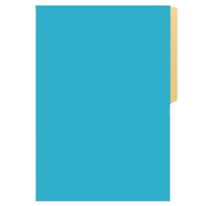 CARPETA CARTON OFICIO CELESTE
