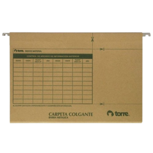 CARPETA COLGANTE BARRA METAL