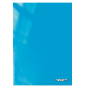 CARPETA PLASTIFICADA C/ACO CELESTE