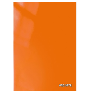 CARPETA PLASTIFICADA C/ACO NARANJA