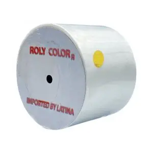 ROLLO CINTELA JUMBO 8 CM BLANCA