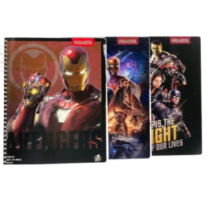 CUADERNO UNIVERSITARIO 7 MM AVENGER