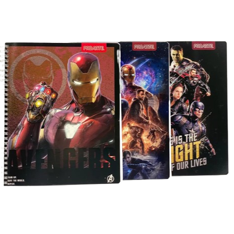 CUADERNO UNIVERSITARIO 7 MM AVENGER
