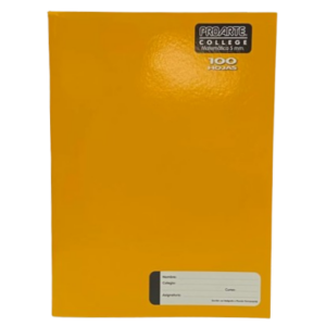 CUADERNO COLLEGE 5 MM 100 HJS