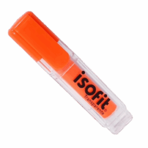 DESTACADOR FLUOR NARANJO